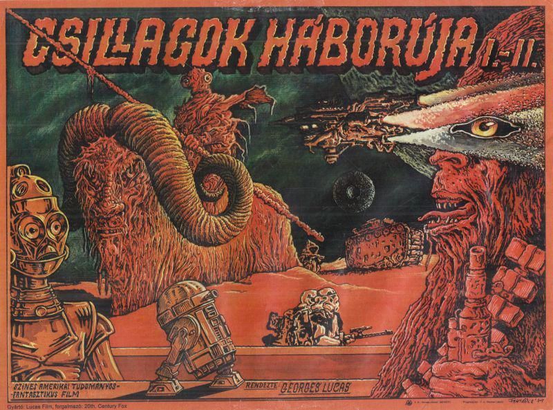 Több millió forintért kelt el két Star Wars-plakát Budapesten