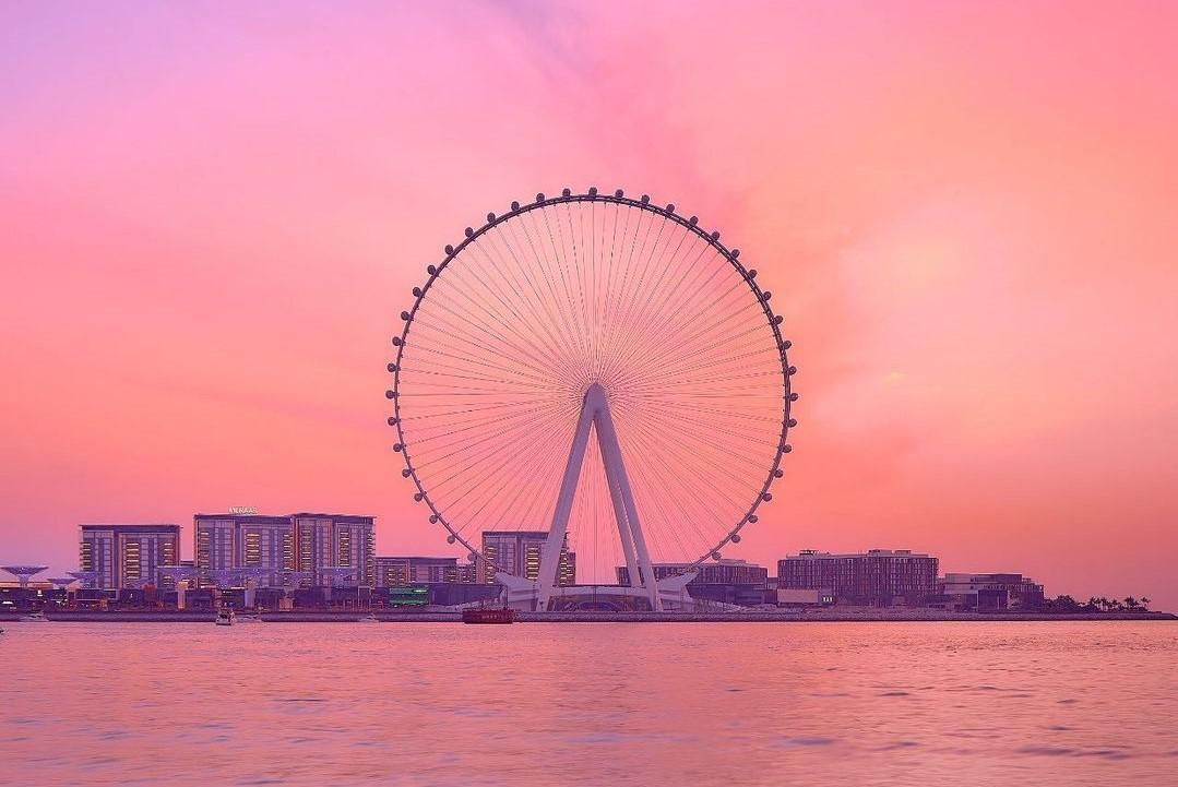 Dubaj megépítette a világ legnagyobb óriáskerekét, ami az űrből is látszik