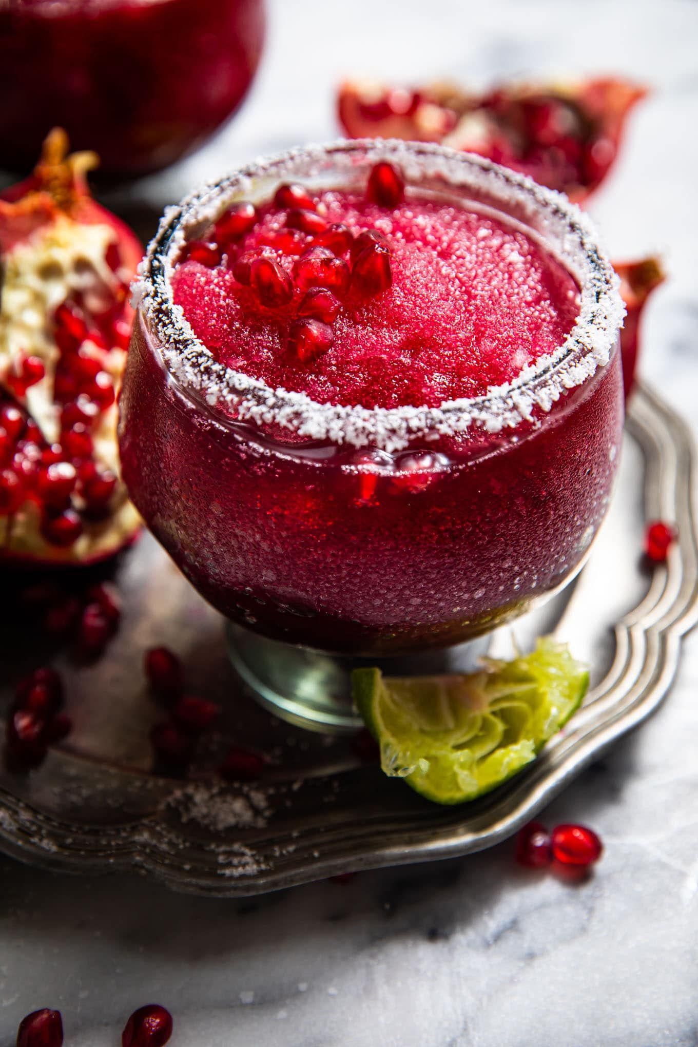Örüljünk a január végének egy jó fagyasztott gránátalmás Margaritával!