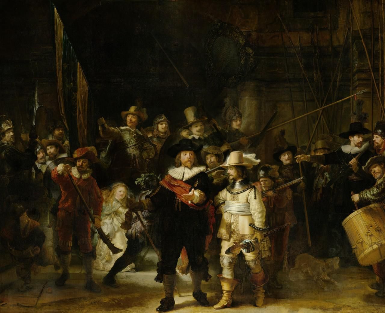 Rembrandt vázlatait fedezték fel az Éjjeli őrjárat alatt