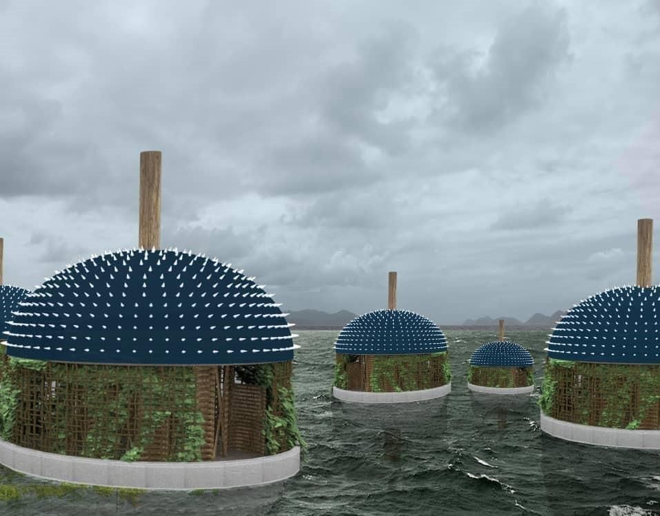 Gömbhalakra hasonlító okosházak épülhetnek ebben a faluban