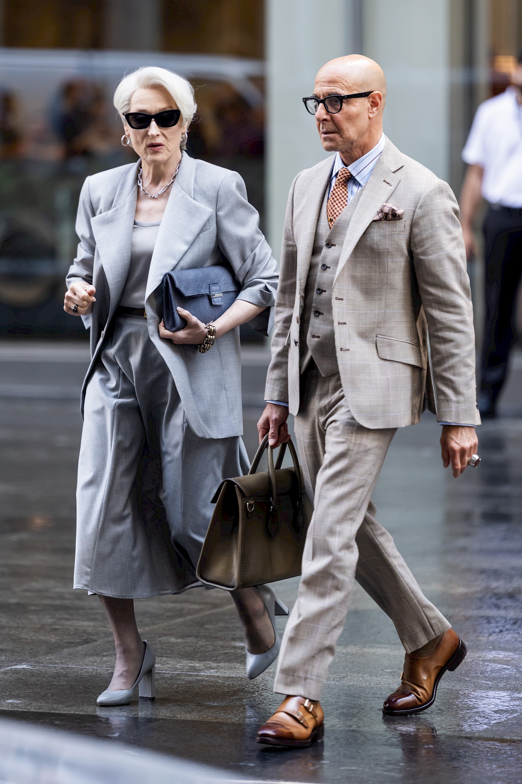 Vadiúj fotók Meryl Streepről és Anne Hathawayről Az ördög Pradát visel 2. forgatásán