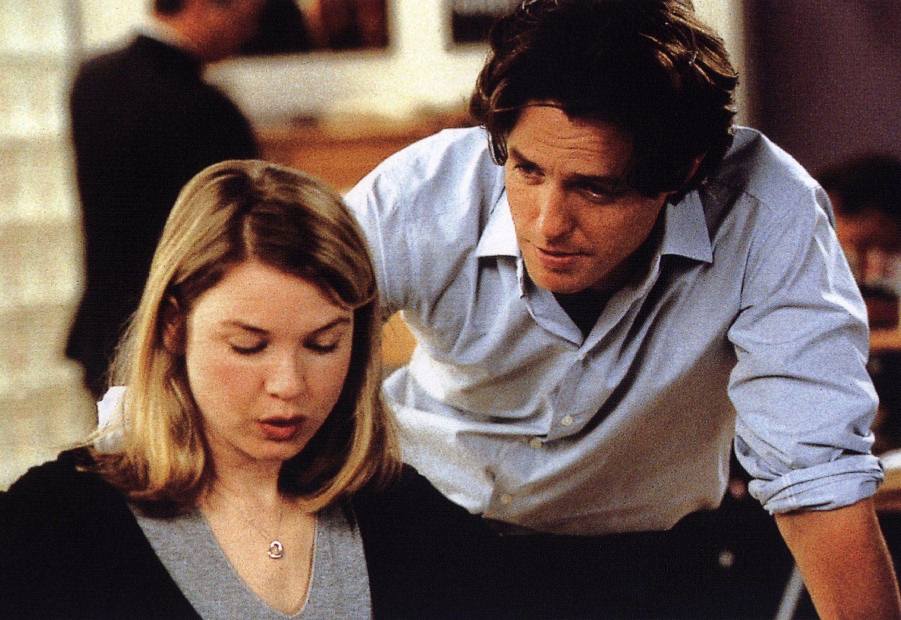 Hugh Grant sírt az Bridget Jones- forgatókönyv olvasása közben