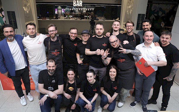 Julius Meinl Barista Championship budapesti d&ouml;ntő