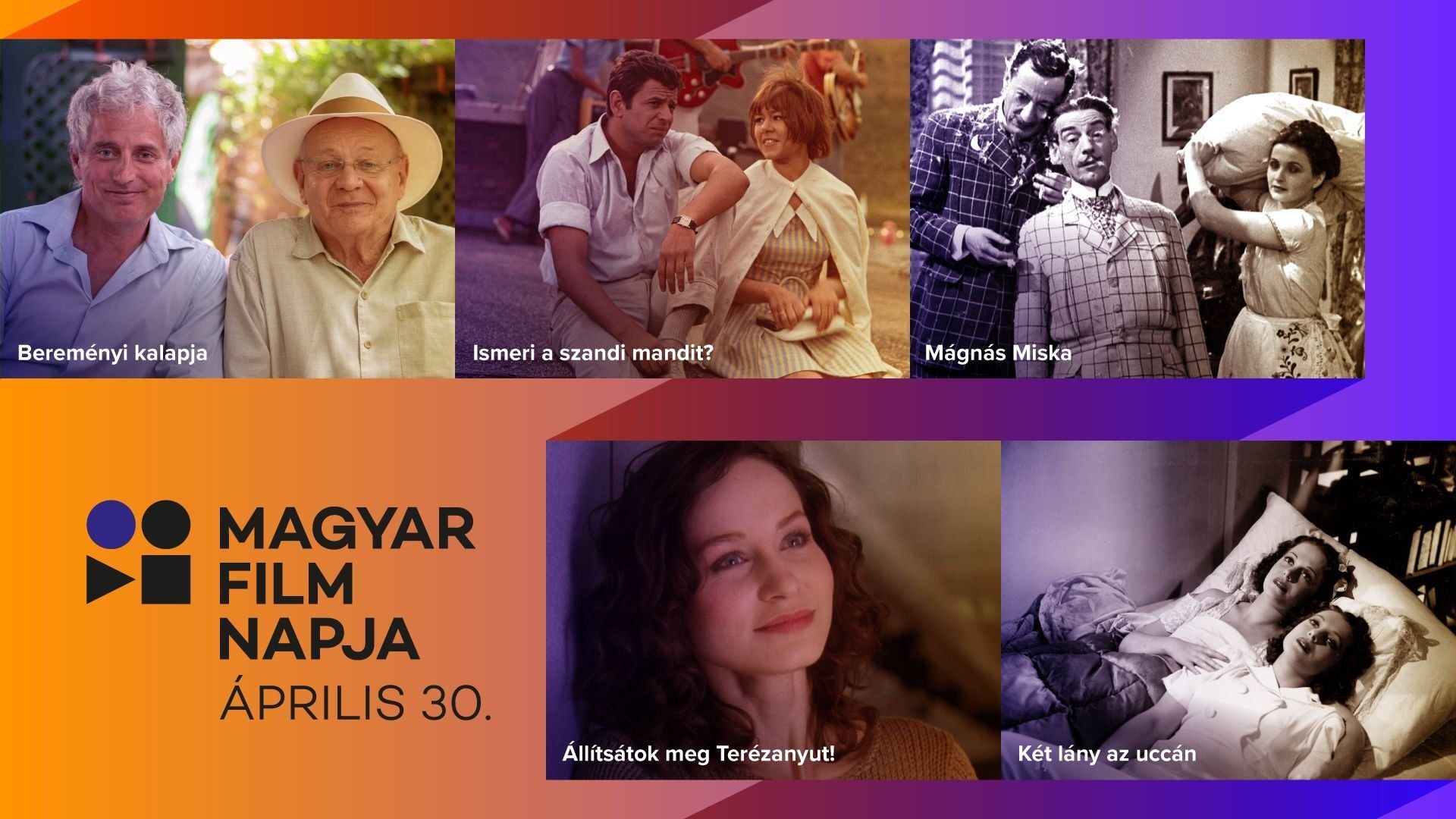 Idén is ingyenes alkotásokkal ünnepelhetjük a Magyar Film Napját
